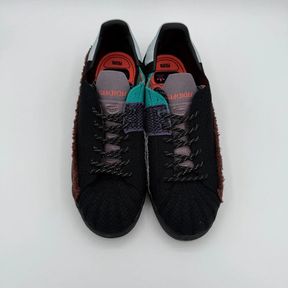 Adidas‎ Pharrell Williams Humanrace Superstar Black Knit Sneakers